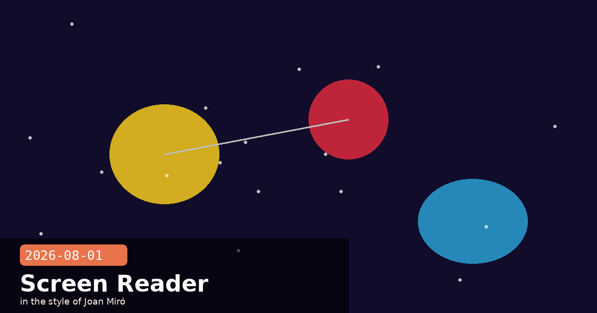 Claude Code Adds Native Screen Reader Support — visual for 2026-08-01